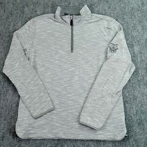 Robert Graham Sweater Mens Classic Fit Quarter Zip Whistling Straits Golf